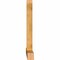 Ekena Millwork Portland Rough Sawn Timber Gable Bracket, Western Red Cedar, 108"W x 58"H x 6"D x 6"F, 13/12 Pitch GBW108X58X0606POR00RWR - alternate 5
